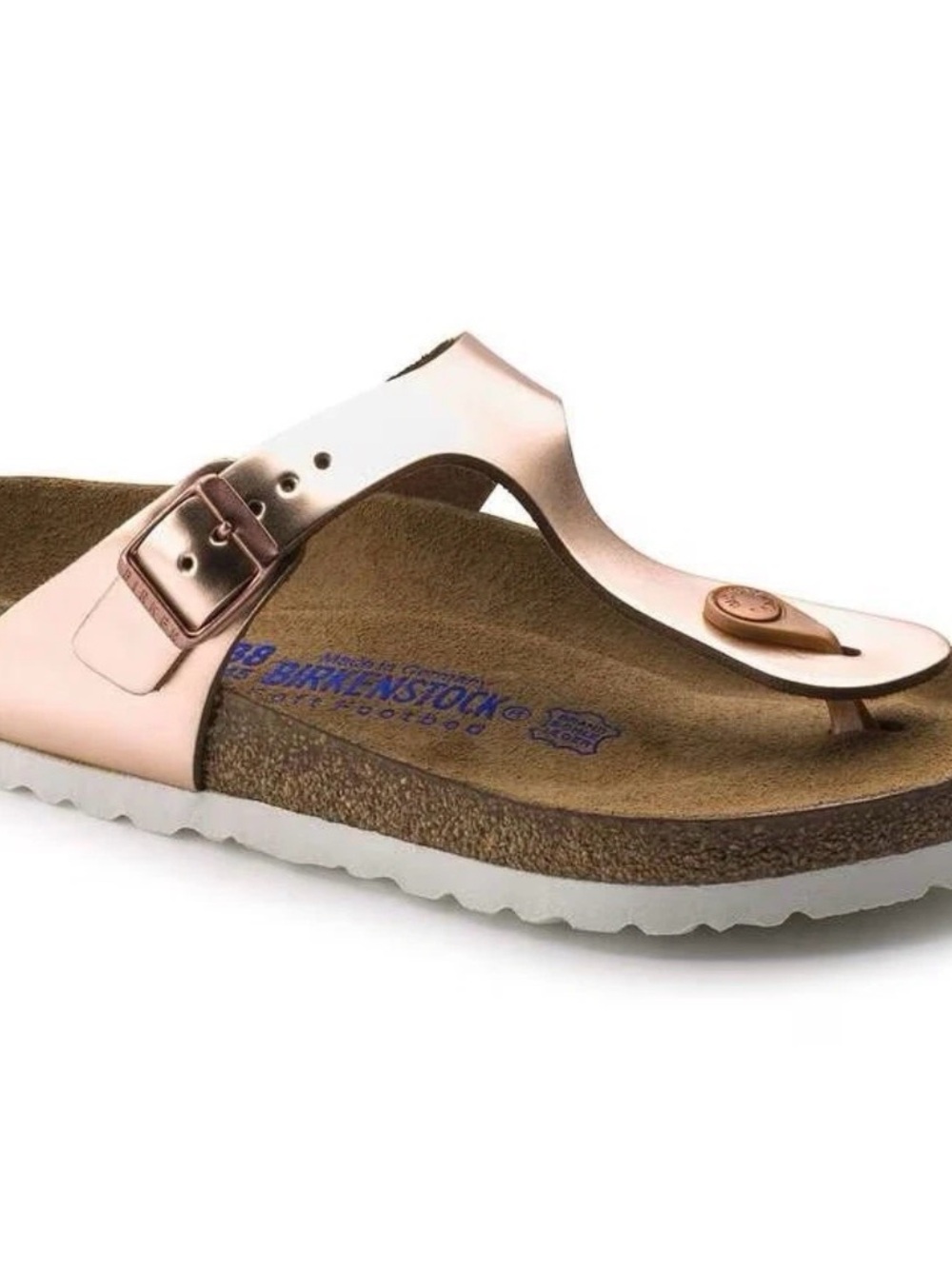 BIRKENSTOCK Gizeh Soft Footbed Sandals - Copper (Rose Gold) EU 40 US 9 women’s